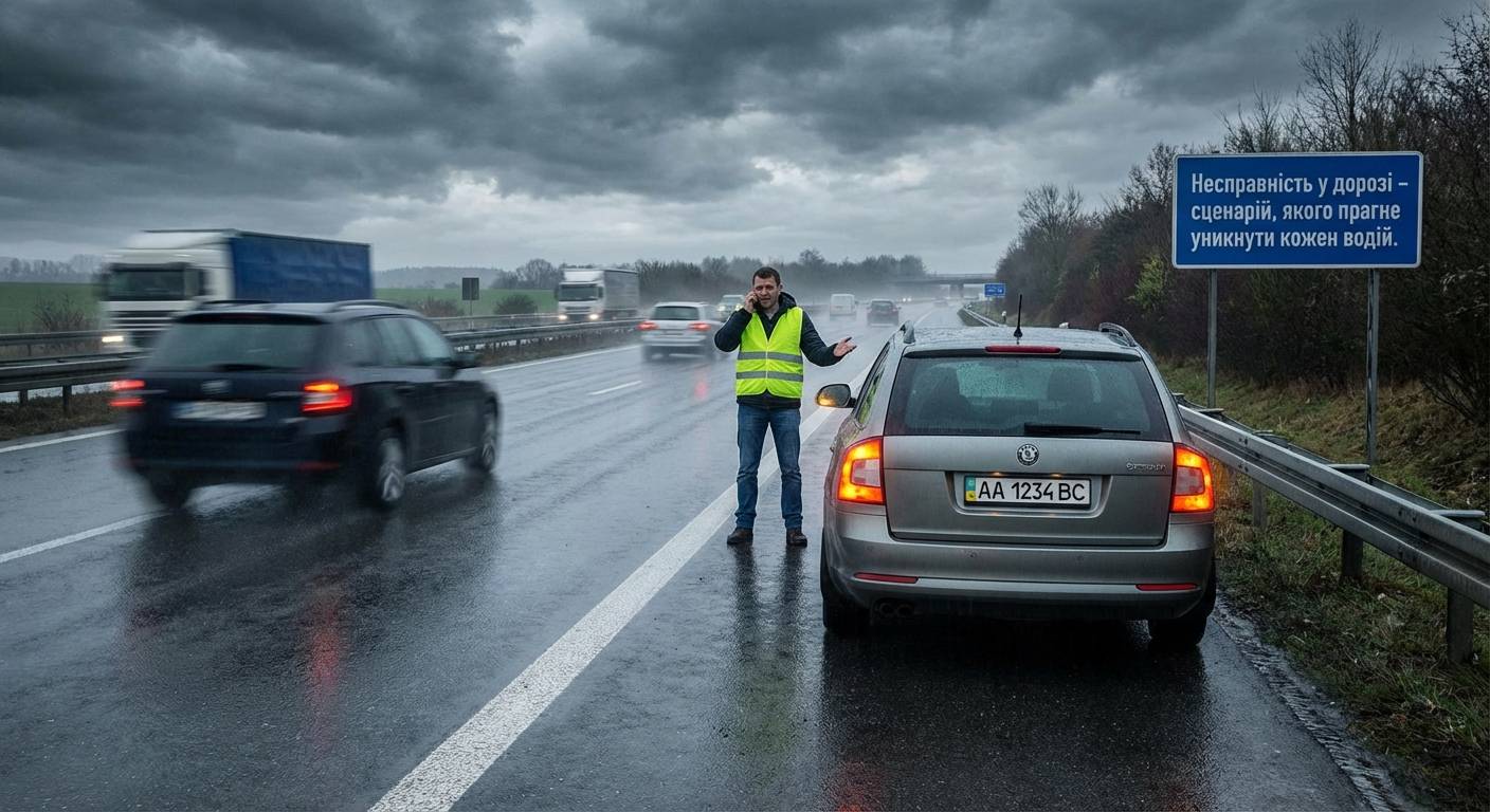 Несправність у дорозі - сценарій, якого прагне уникнути кожен водій.